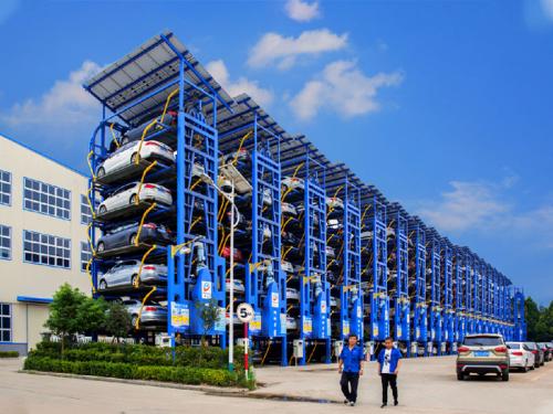 七层垂直循环式案例